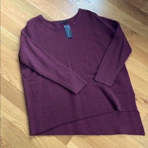 Burgundy sweater